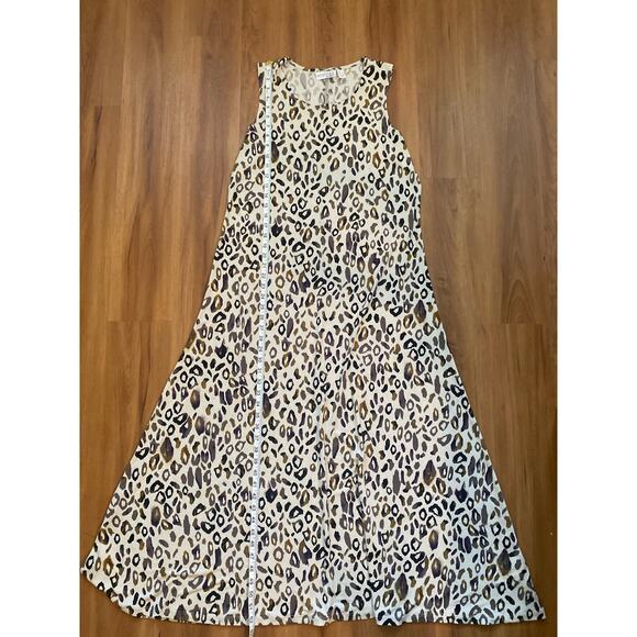 Women Size Large Attitudes by Renee Leopard Print Soft Flowy Summer Lightweight - Picture 4 of 9